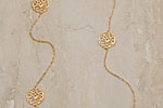 Julia Failey Eco Friendly Lotus Flower Necklace in Gold, Reclaimed Sterling Silver with 24kt Vermeil jewlery